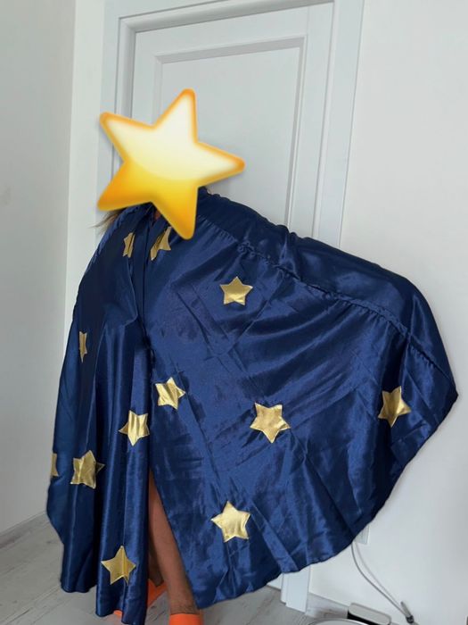 Аніматори Карнавал костюм на свято, звіздочіт, накидка чарівника