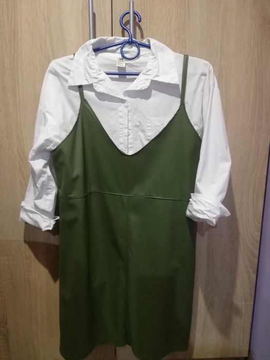 Сарафан еко шкіра