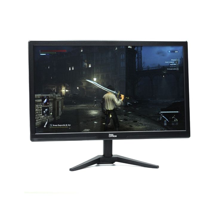 Monitor 20" HD 75Hz (HDMI/VGA) - Impecável / Como Novo