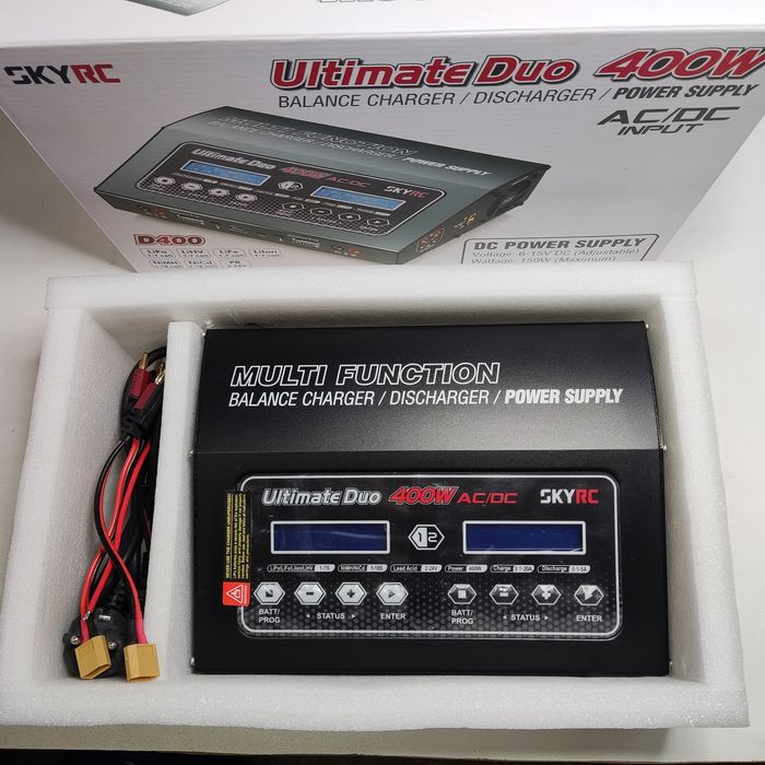 Carregador Lipos SkyRc Duplo 400W