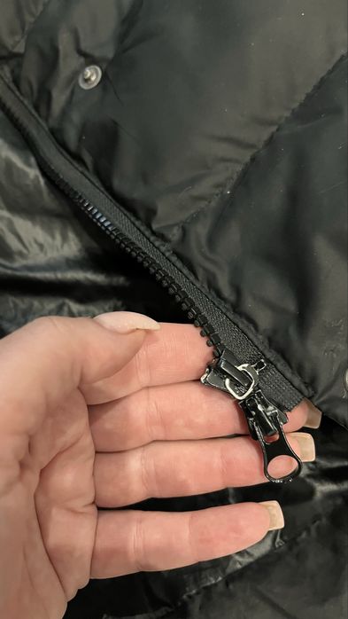 Зимове пальто довге куртка пуфер пуховик