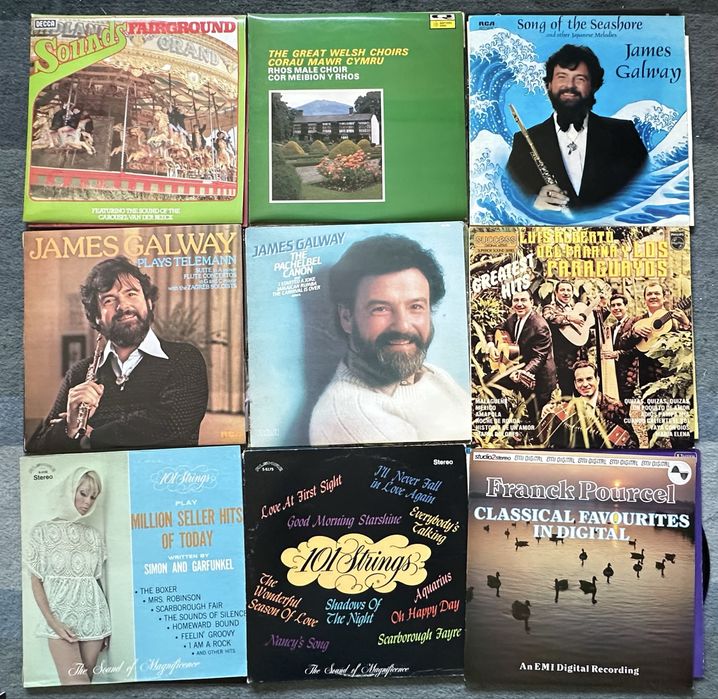 Lote 05 - 72 discos de vinil , Lp's - Musica Clássica