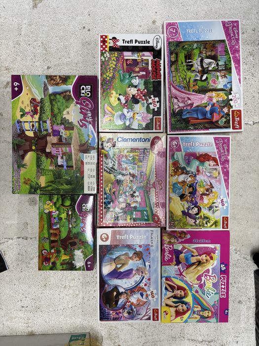 Piłka Disney Frozen puzzle klocki plastelina układanka