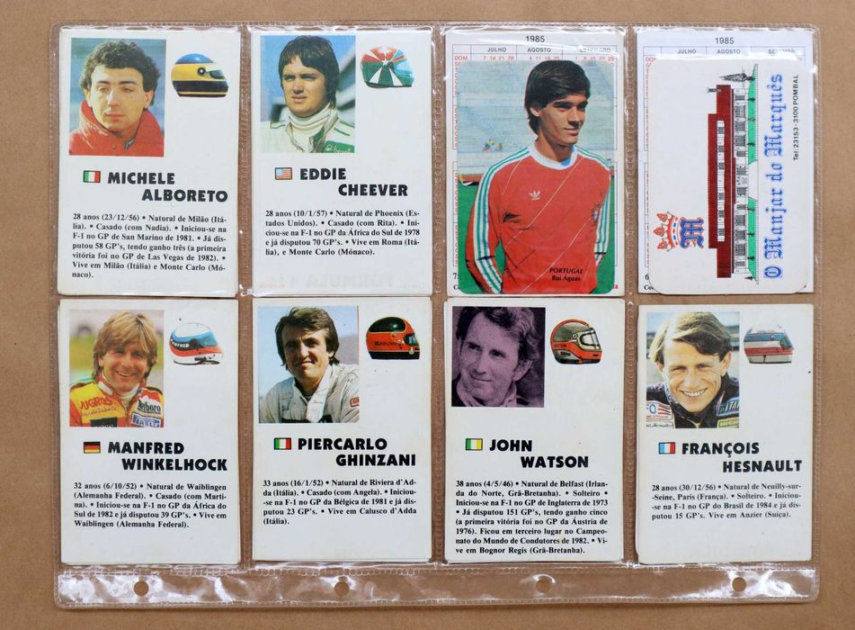 Coleção Calendarios bolso antigos muito bom estado