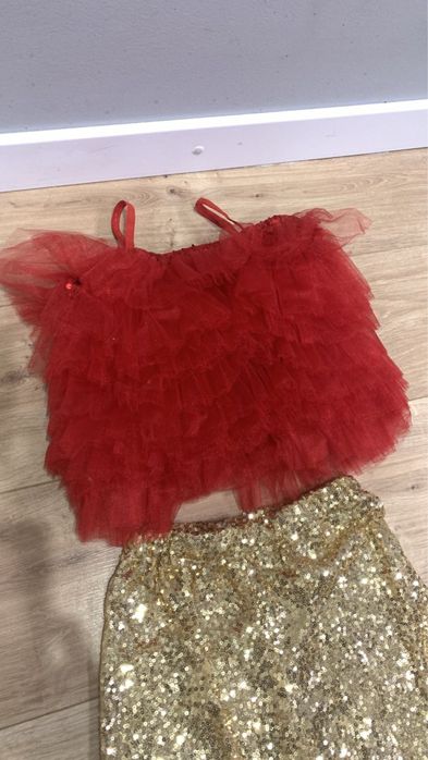 Яркий карнавальный костюм на девочку