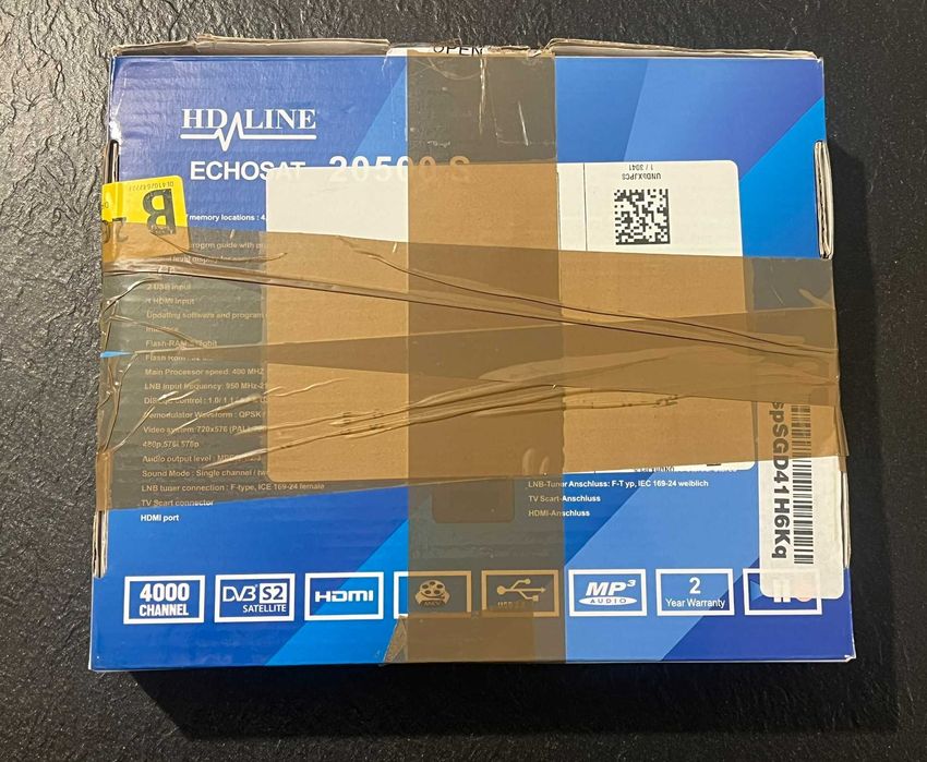 Dekoder DVB-S DVB-S2 Echosat 20500 S