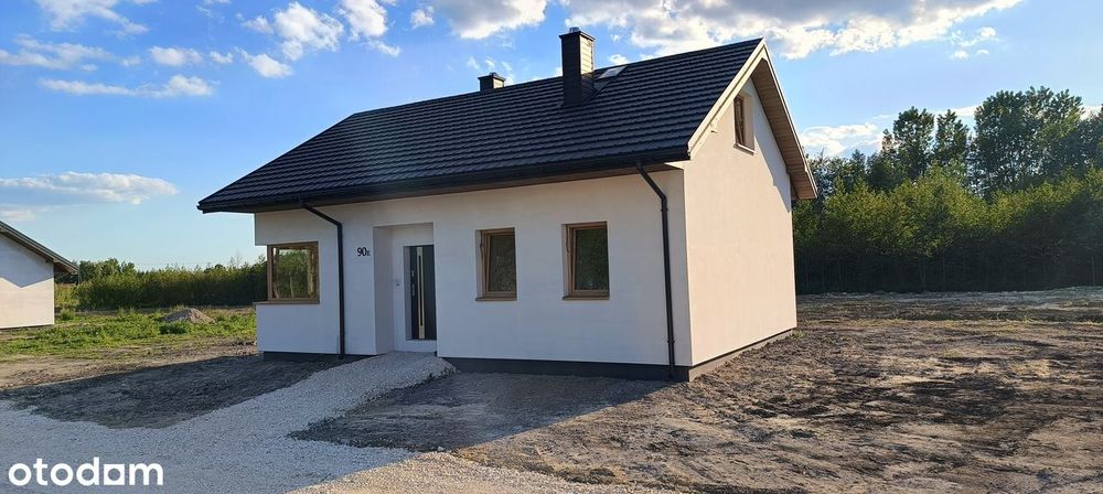 Nowy dom parterowy z działką w cenie mieszkanie, wszystkie media.