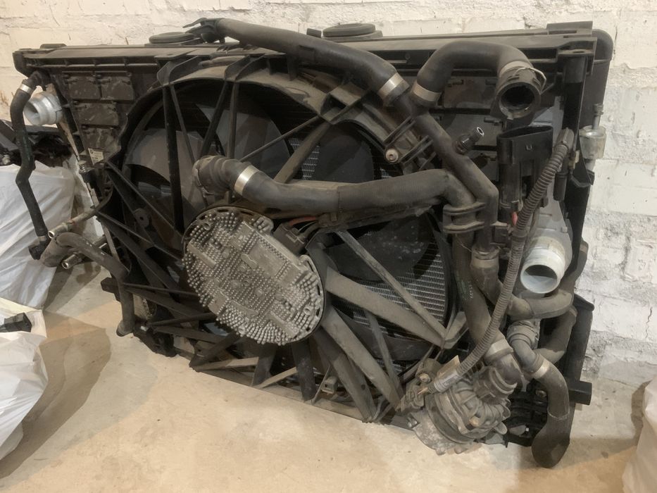 Касета, f01 комплект радиаторов, BMW F10 550i N63, F01 750