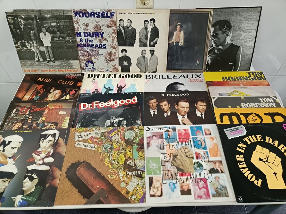 Anos 80: PUNK, New Wave, PUB ROCK e outros {vinis}