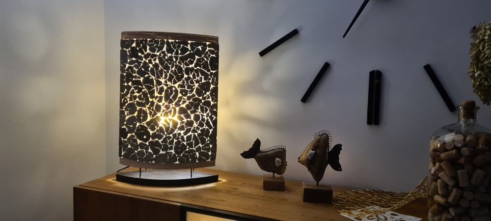 Lampa egzotyczna, 56cm x 39cm x 16cm