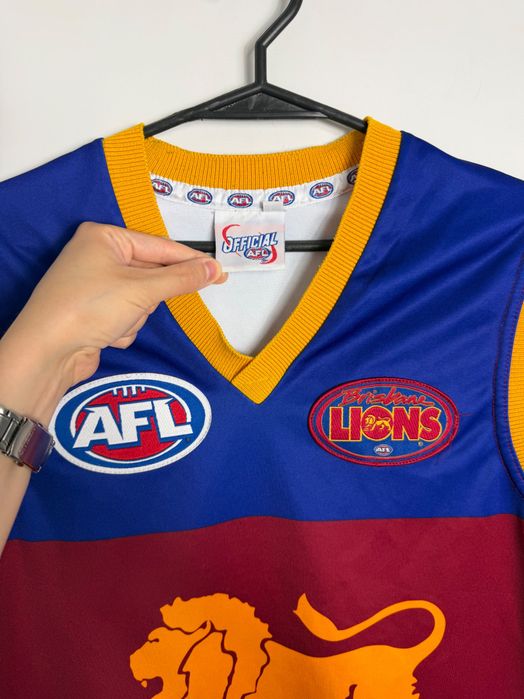 Rare Jersey Brisbane Lions AFL Rugby Australia Vintage Koszulka 4