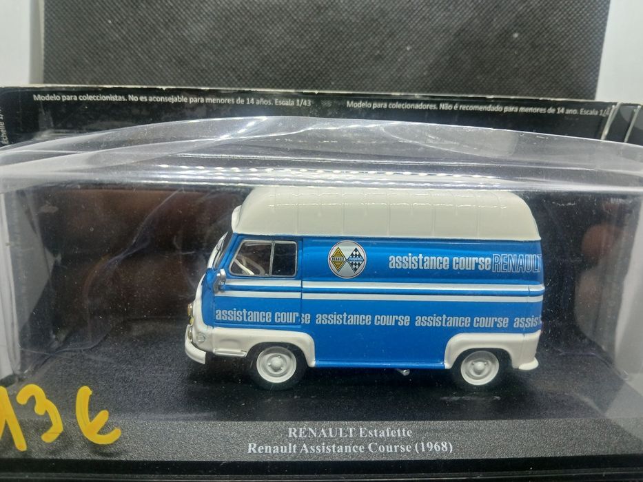 Carrinhas de assistência  de Ralies  escala 1/43