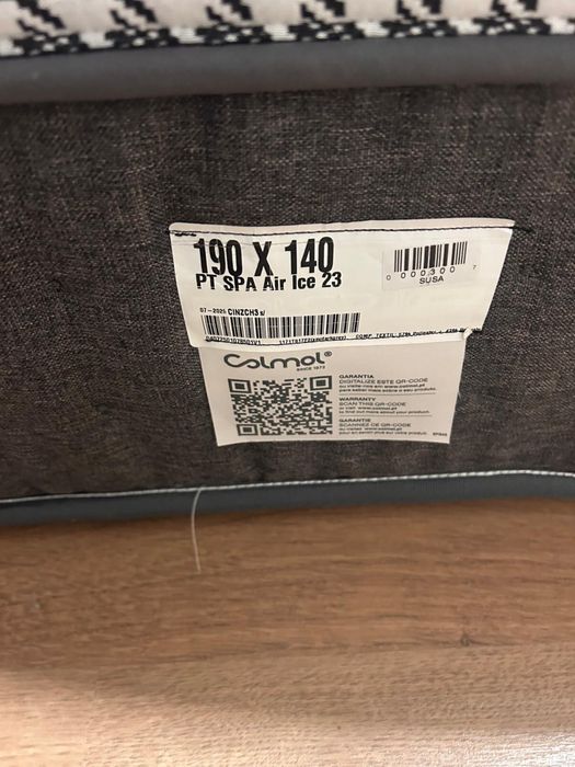 Colchao casal marca colmol.