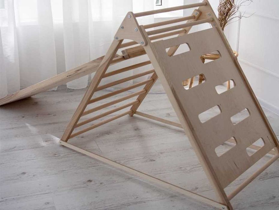 Спортивний комплекс Шведська стінка Тренажер для дітей Лазанка 3 в 1