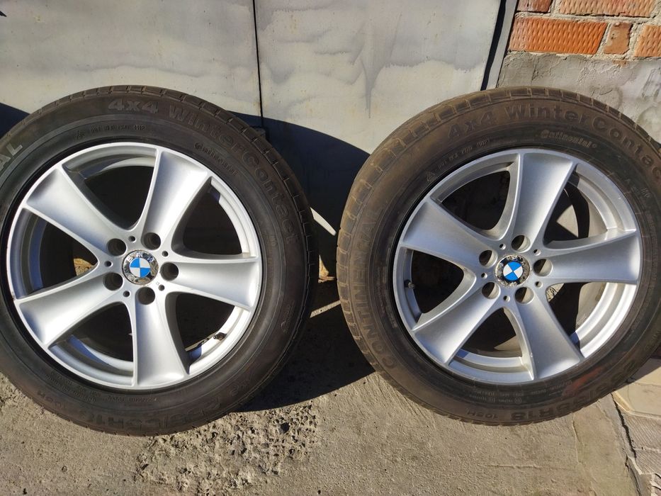 Диски (зимові колеса) 255/55r18 на бмв х5  е53-е70