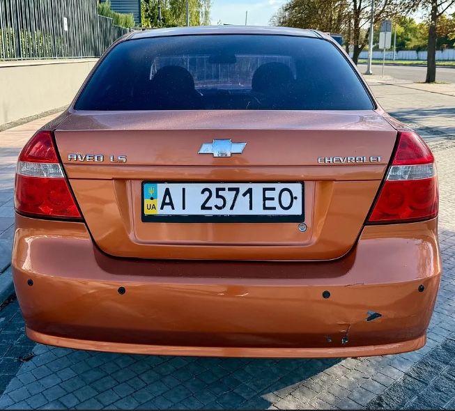 Chevrolet Aveo 2006, мех
