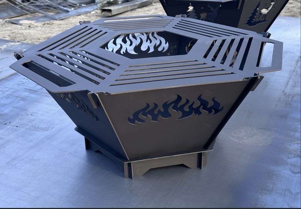 Palenisko ogrodowe PREMIUM GRILL 76cm Hexagon