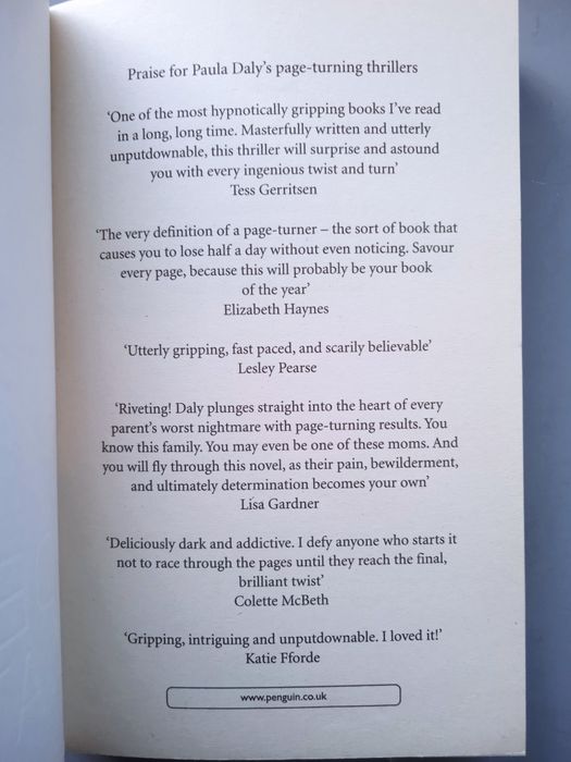 Paula Daly. Deep Water: Just what kind of mother are you? — UK, 2019 // або: «The Mistake I Made» // Пола Дейлі
