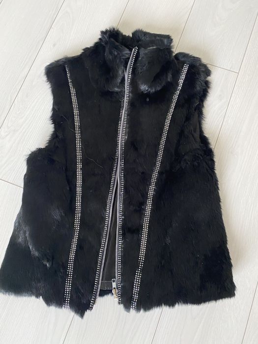 Жилетка   весняна жіноча з натурального кролика