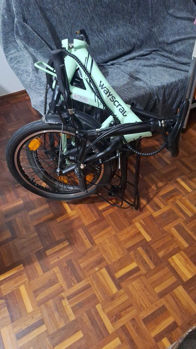 Bicicleta elétrica dobravél