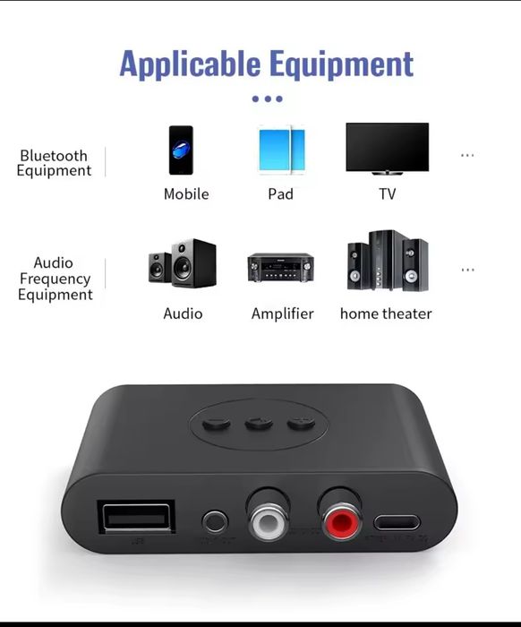 NFC Bluetooth адаптер 5.0 BLS-B21 аудио приемник стерео ресивер