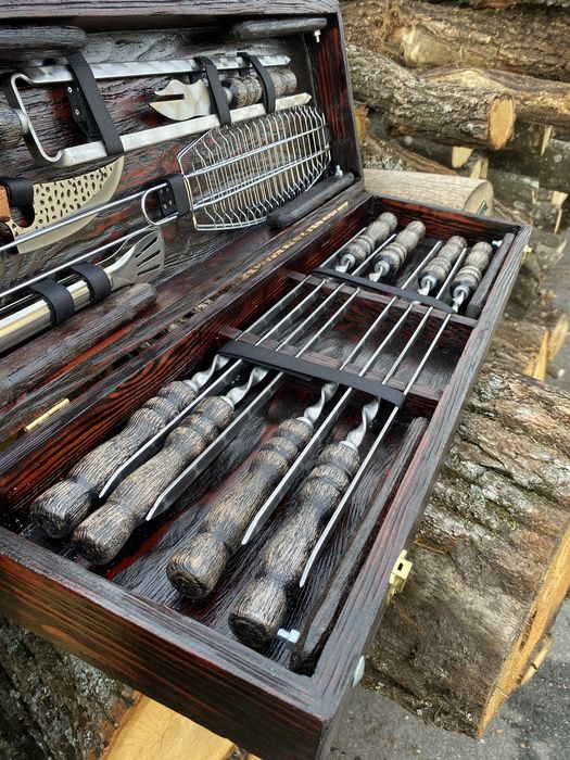 Набір шампурів — ідеальний подарунок для чоловіка ДР