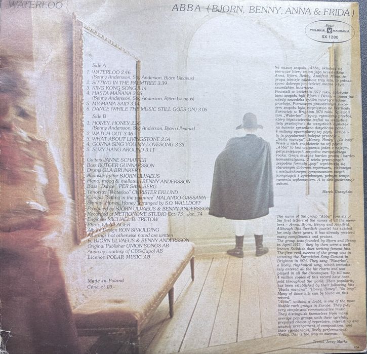 Abba-Abba vinyl polskie nagrania