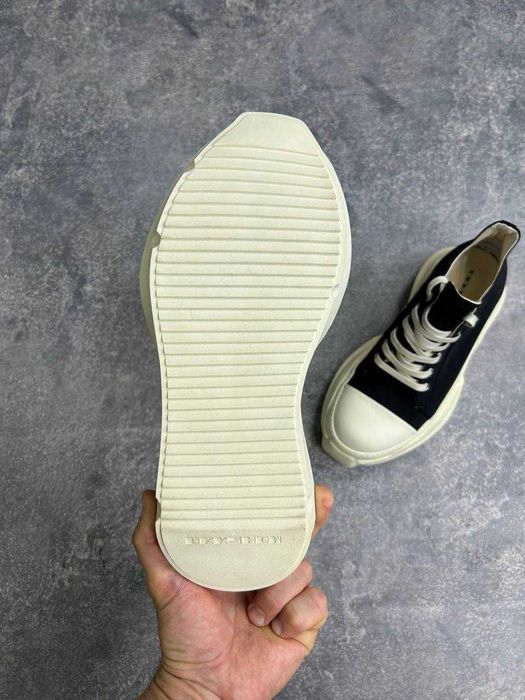 Кеди Rick Owens DRKSHDW Abstract Ramones jumbo lace laces кросівки 43