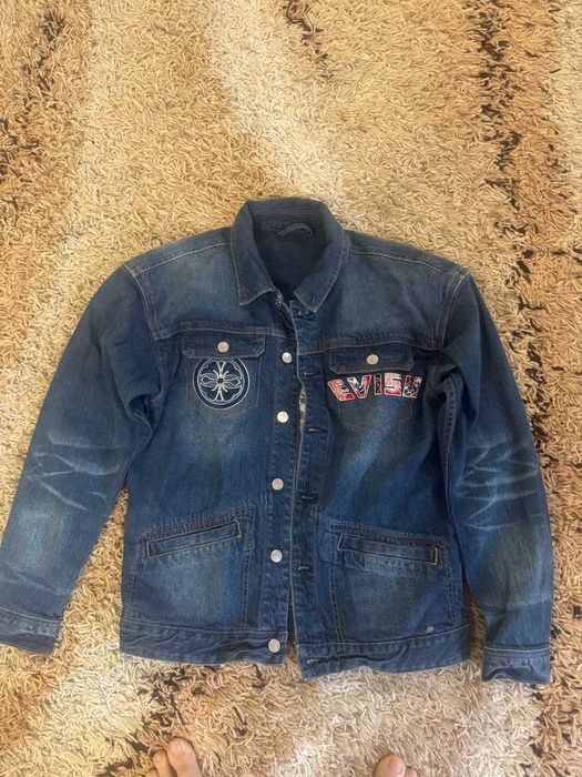 куртки evisu джинсовi