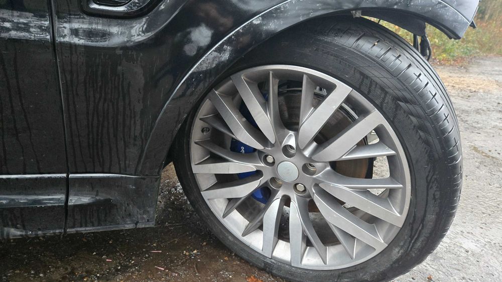 Range rover sport  svr fotele racaro kompletny środek