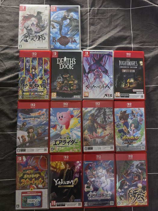 Jogos Nintendo Switch e Nintendo Switch 2