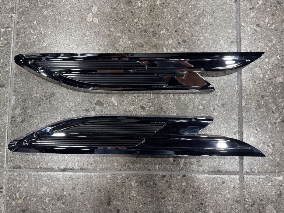 Сетки решетки переднего бампера bentley bentayga Black