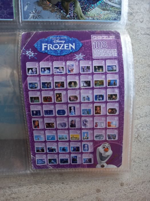 Mochila + colecção de postais Frozen