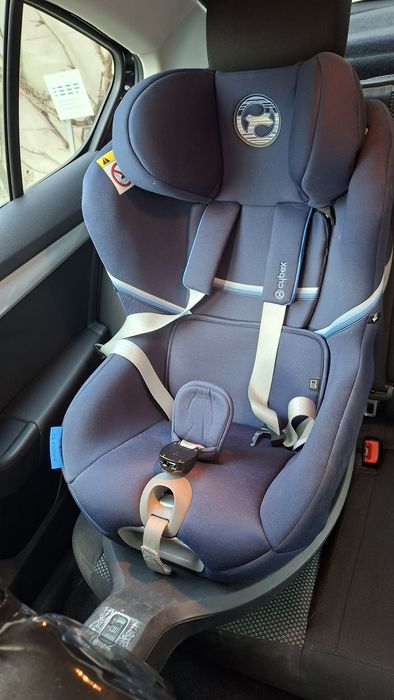 Fotelik obrotowy z bazą ISOFIX Cybex Sirona S2 0-18 kg Ocean Blue