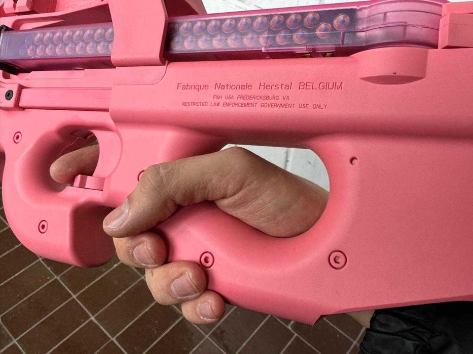 Професійний іграшковий автомат P90 на орбізах (орбіган)