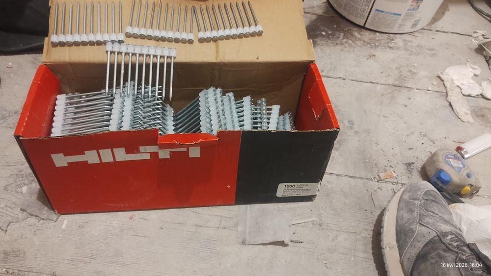 Gwozdzie do gwoździarki Hilti