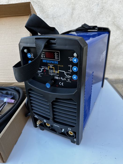 Nowa spawarka WIG inwertorowa AC DC 180A, zapłon HF, puls, aluminium!