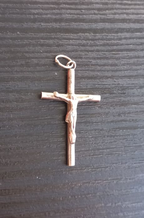 PRATA Pendente Cruz