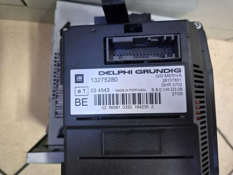 Radio Opel Meriva A CD30 MP3 duży ekran wyświetlacz