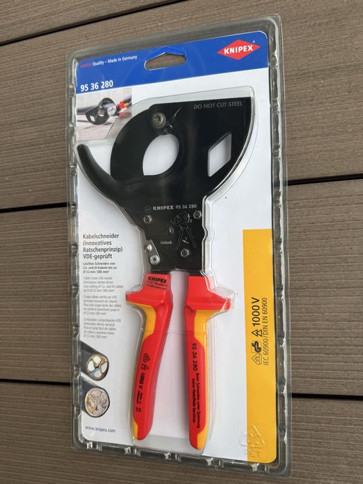 Nożyce do cięcia kabli 95.36.280 KNIPEX