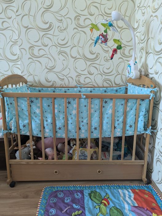 Мобіль на ліжечко 5 в 1 Tiny Love Весела Галявина