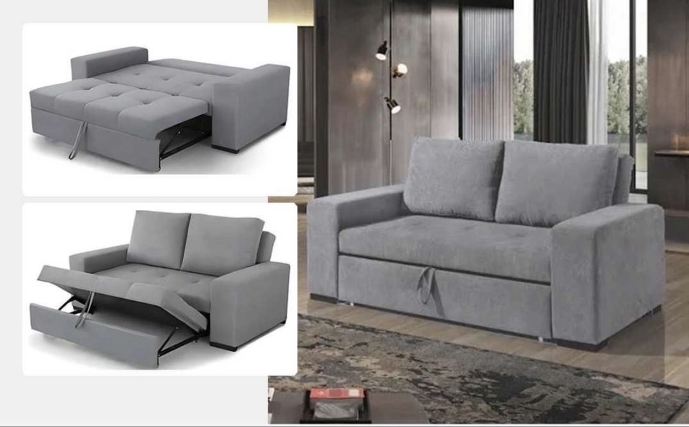 Sofa Cama cinzento