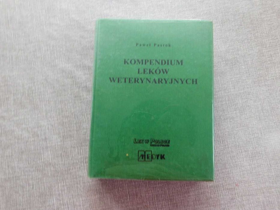 Kompendium leków weterynaryjnych  P. Pastok 1997