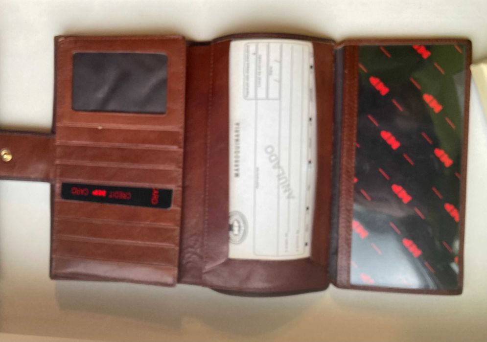 Портмоне (клач). Кожа.