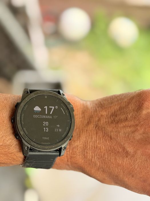 Garmin tactix 7 amoled jak nowy  caly komplet