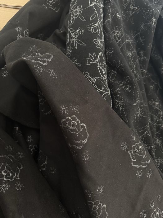 Ткань / опт / мебельная плотная / пальтовая / чёрная, от 5 м. 55 грн/м