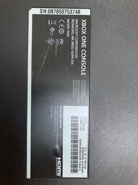 XBOX ONE 1TB - gry, 2 pady, pudełko, Kinect gratis