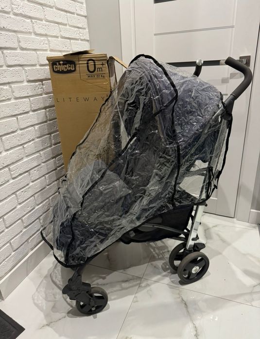 Прогулочная коляска Chicco Lite Way Denim
