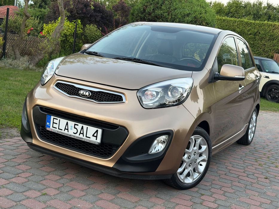 Kia Picanto 1.2 R4 85KM 5Drzwi Półskóry Klimatron Grzana Kierownica Fotele LED