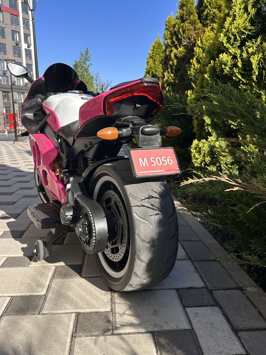 Дитячий мотоцикл M 5056EL-8, Ducati, шкіряне сидіння